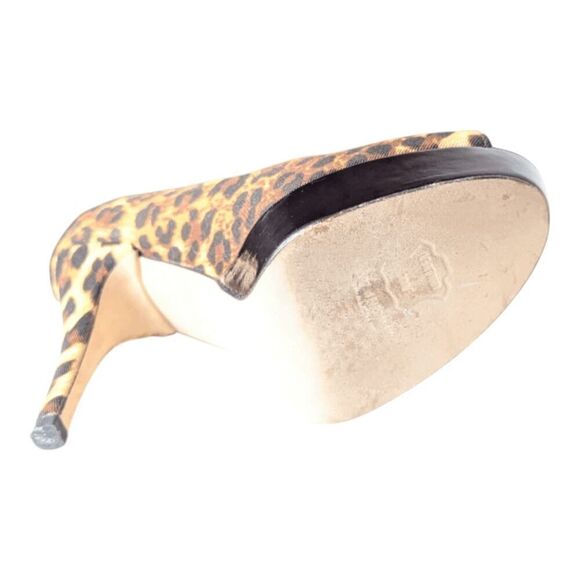 STUART WEITZMAN Leopard Print Platform Pumps Size 6M - Picture 7 of 7